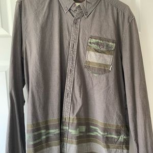 Rare Burton western-pattern button down